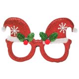 Santa Hat Glasses Red 15cm 