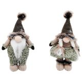 Woolly Mr & Mrs Tomte Decoration Sage & 