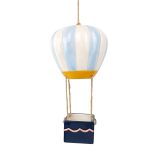 Retro Hot Air Balloon Hanging Planter Bl