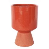 Sale Brynn Tall Planter Berry Terracott