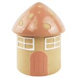 Sale Fairy House Planter Pink 16cm 