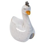 Swan Pot Hanger White 9cm 