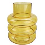 Sale Tommy Ring Glass Vase Amber Med 22c