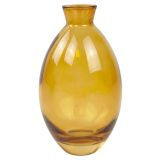 Tommy Bud Glass Vase Rust Sm 12cm 