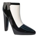 High Heel Vase Black 15cm 