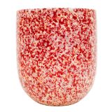 Speckle Planter Pink & Red 15cm 