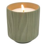 Marlow Abstract Ripple Candle Green 175m