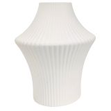 Erina Ripple Vase White 15cm 