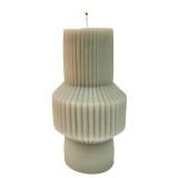 Sale Ripple Abstract Vanilla Candle Smok
