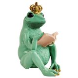 Ludicrous Frog Bookend Vibrant 18.5cm 