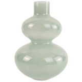 Jasyln Frosted Double Ring Glass Vase Sa