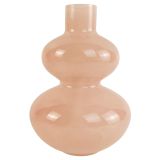Jasyln Frosted Double Ring Glass Vase Pi