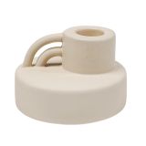 Arch Candle Holder White 5cm 