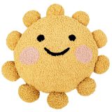 Sun Boucle Cushion Yellow 49cm 