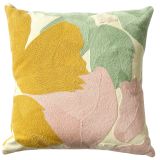 Ricamo Abstract Cushion with Inner Pink,