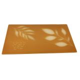 Sale Shae Foliage Ceramic Platter Mustar