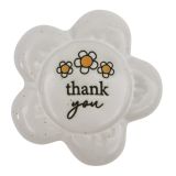 Thank you Daisy Stone White 8cm 