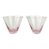 Cocktail Glass Pink 9cm S2