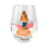 Sale Wine Lover Wine Glass Peach 12cm 