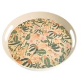 Cassia Floral Tray Yellow  Colourful 33