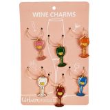 Wine O'Clock Wine Charms Colourful 4cm S