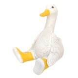 Sitting Duck in Boots Ornament Yellow 13