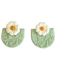 Sasha Daisy ER White & Green  