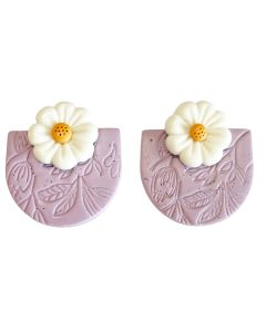 Sasha Daisy ER White & Lilac  