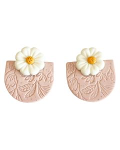 Sasha Daisy ER White & Pink  