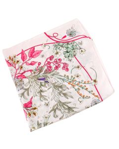 Louise Mini Square Scarf Pink 70cm 