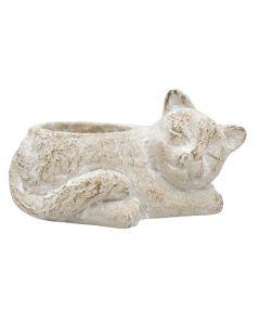 Fable Cat Planter Bisque 25cm 