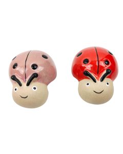 Lady Bug Pot Hanger Red 7cm