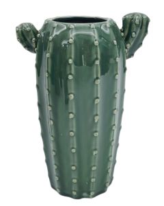 Cactus Vase Green 26cm 
