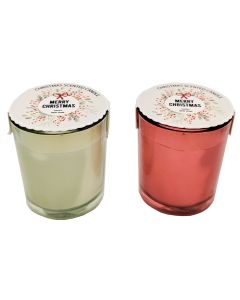 Sale Christmas Scented Candle Red Green 