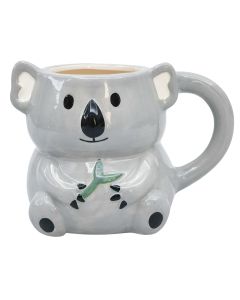 Koala Mug Grey 10cm 