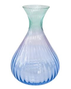 Ellie Ombre 2L Decanter Aqua & Blue 24cm