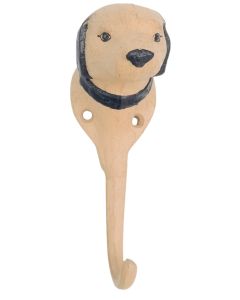 Dog Wall Hook Beige 14cm 