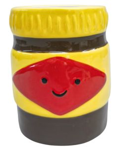OZ Icon Vessel Black & Yellow 12cm 