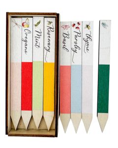 Plant Markers Gift Box Colourful 12cm S/