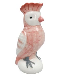 Perdy Parrot Bud Vase Pink 13cm 