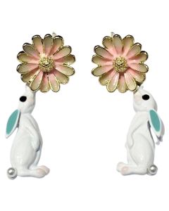 Xena Flower Bunny ER White & Pink 