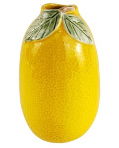 Lemon Vase Yellow 20.5cm 