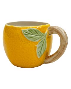 Lemon Mug Yellow 10cm 