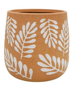 Henri Planter Mustard 14cm 