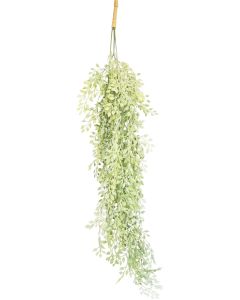 White Small Leaf Hanging Green 76cm