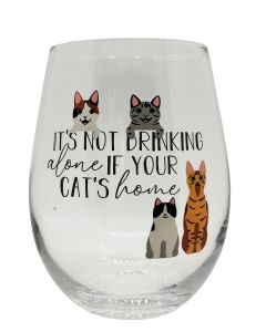 It's Not Drinking Alone If Your Cat's Ho